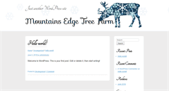 Desktop Screenshot of mountainsedgetreefarm.com